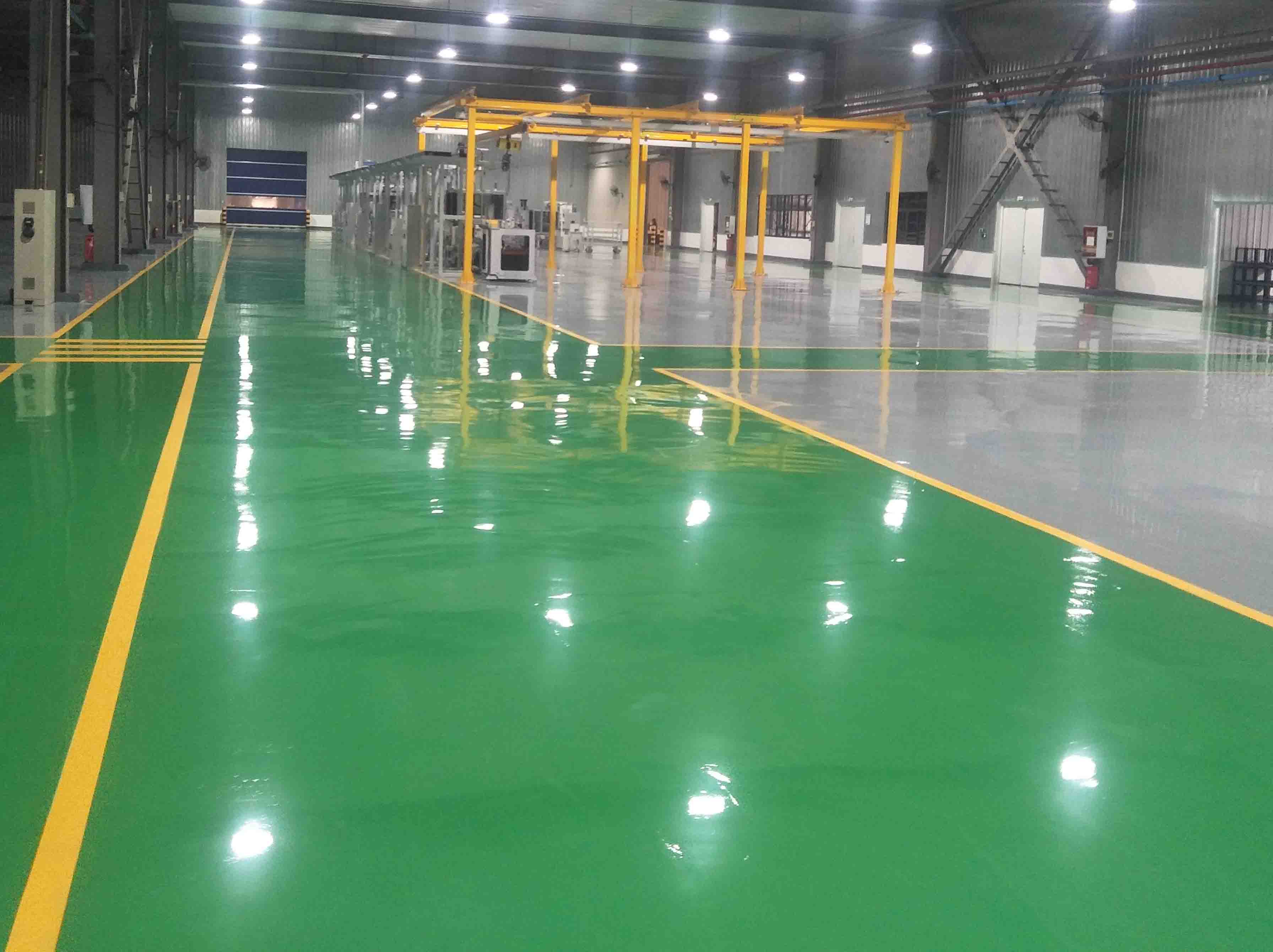 固化地坪施工对仓库的好处